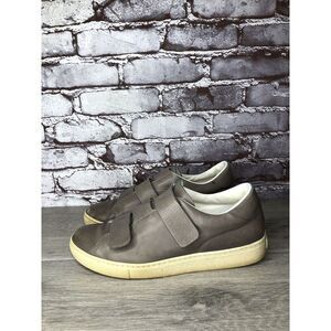 L'idea by Lori Gray Leather Comfort Strap Sneakers Shoes Women Sz 41EU/10.5M US